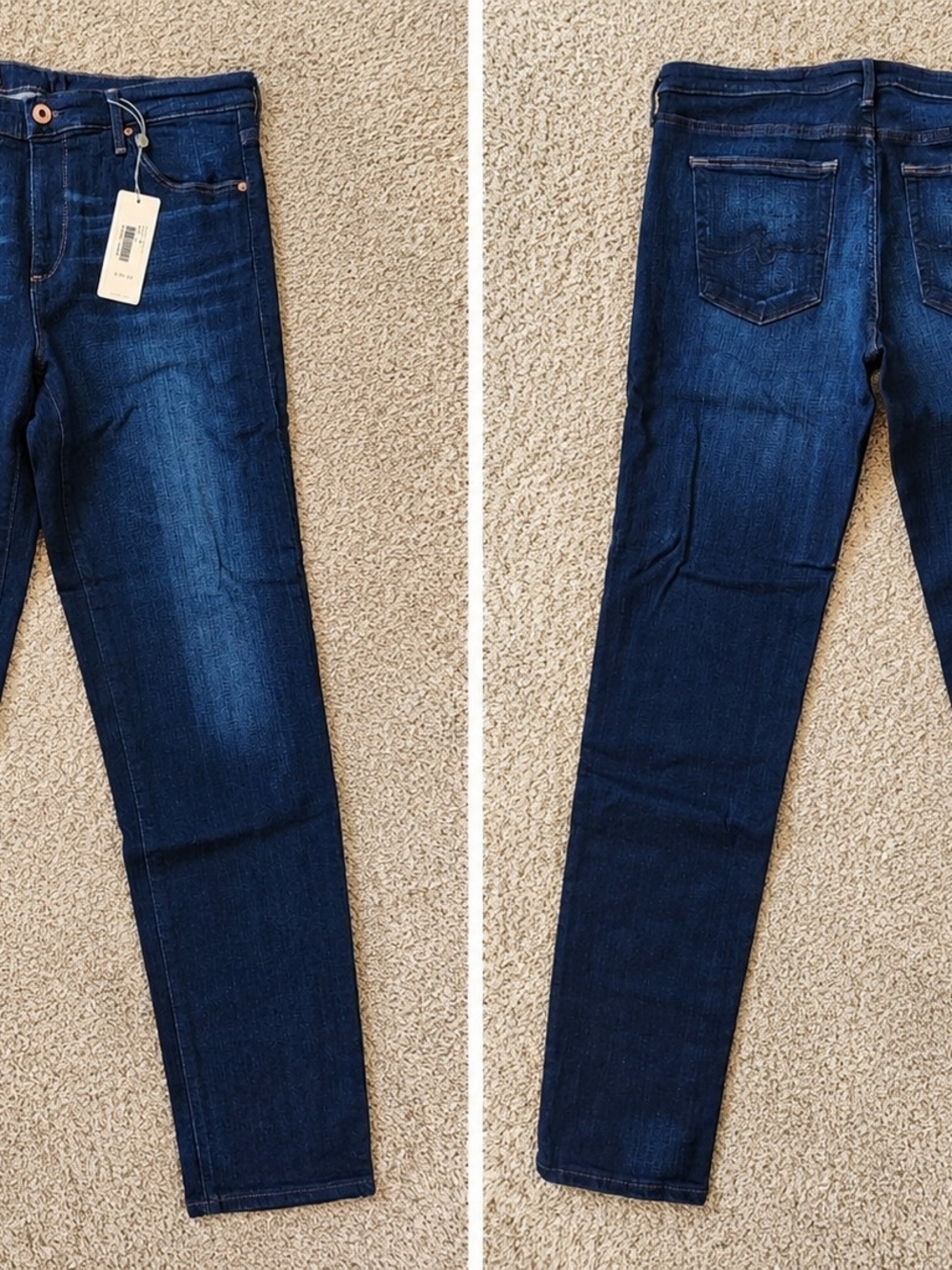 AG Jeans Dark Blue Jeans Size 32 NWT